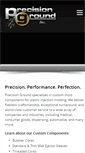 Mobile Screenshot of precisionground.net